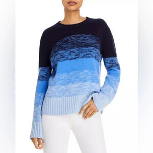 C by Bloomingdale's 2 Ply Cashmere Ombré Color Block Cashmere Sweater